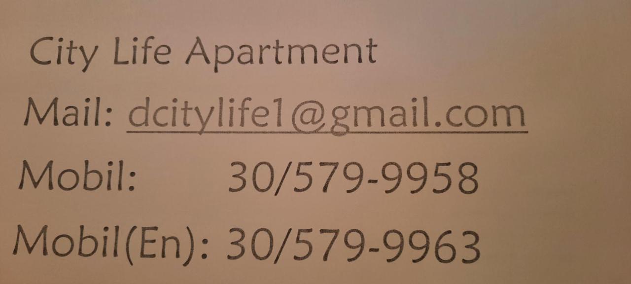 City Life Apartment Debrecen Kültér fotó